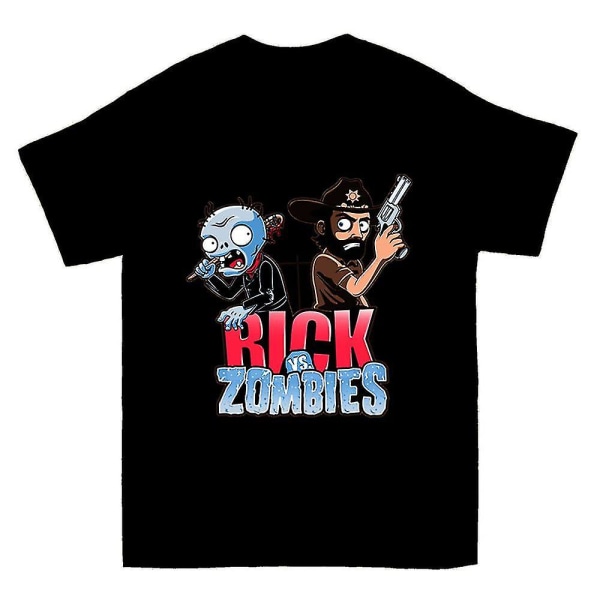Rick vs Zombies T-shirt XL
