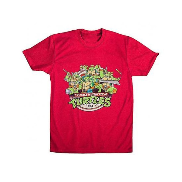 Röda Ninja Turtles T-shirtkläder L