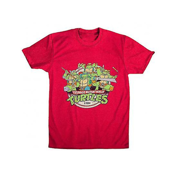 Röda Ninja Turtles T-shirtkläder M