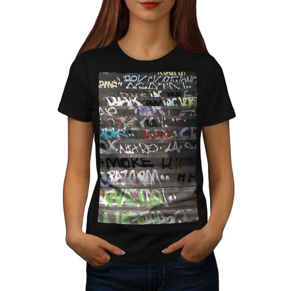 Graffiti Rebel Women Blackt-shirt L