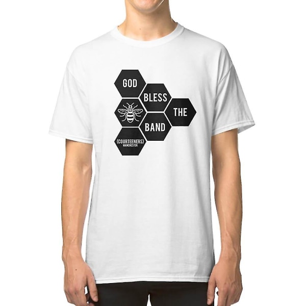 Courteeners? gud välsigne bandet T-shirt M