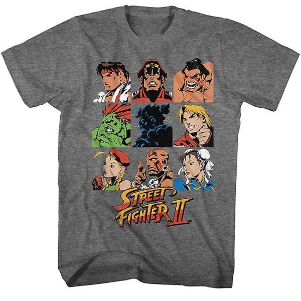 Street Fighter Sf2shdrcast T-shirt XXL