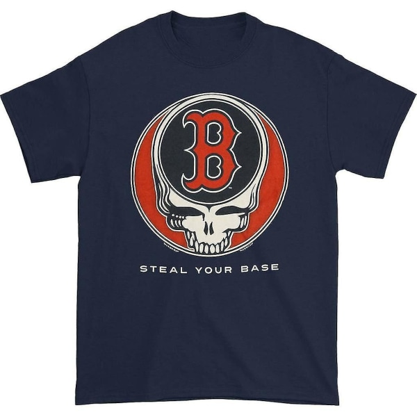Grateful Dead Boston Red Sox Steal Your Base T-shirt S