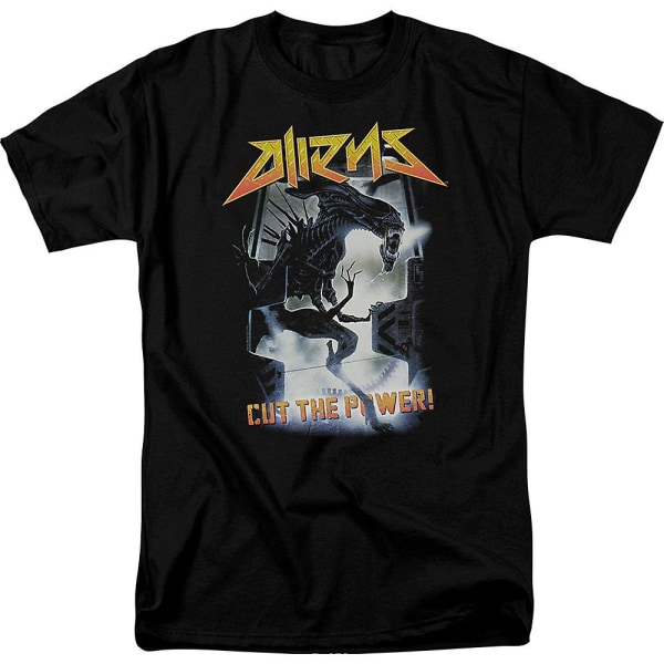 Cut The Power Aliens T-shirt L