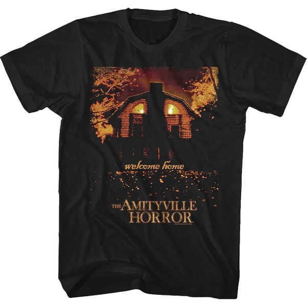 Välkommen hem Amityville skräck T-shirt L