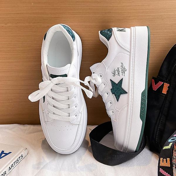 Sneakers för barn Andas löparskor Mode Sportskor G208 Green 35