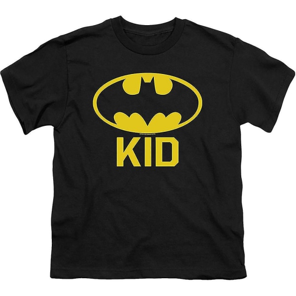 Ungdomsfladdermus Kid Batman skjortakläder M