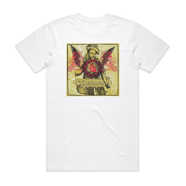 Mottagande slutet av sirener mellan hjärtat och synapsen T-shirt Vit XL