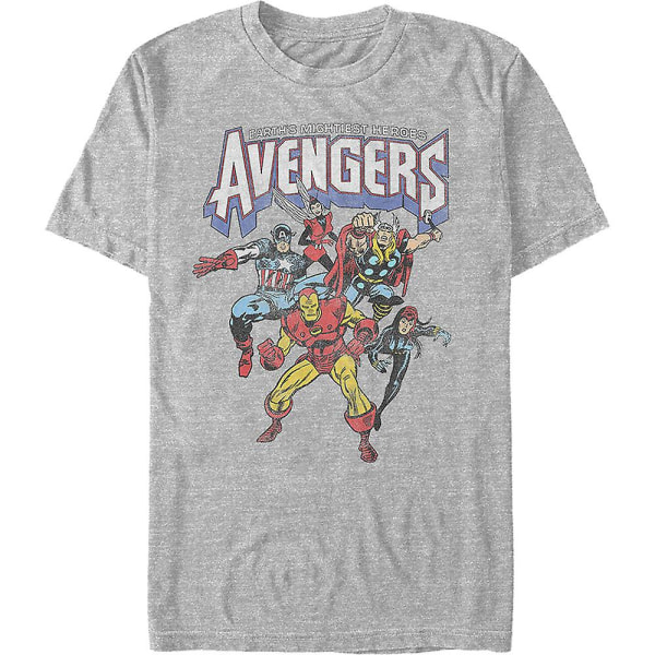 Jordens mäktigaste hjältar Avengers Marvel Comics T-shirt M