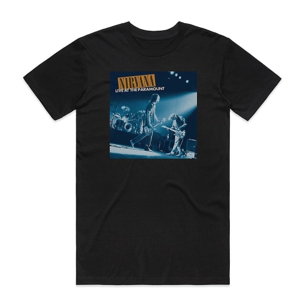 Nirvana Live At The Paramount T-shirt Svart XXL
