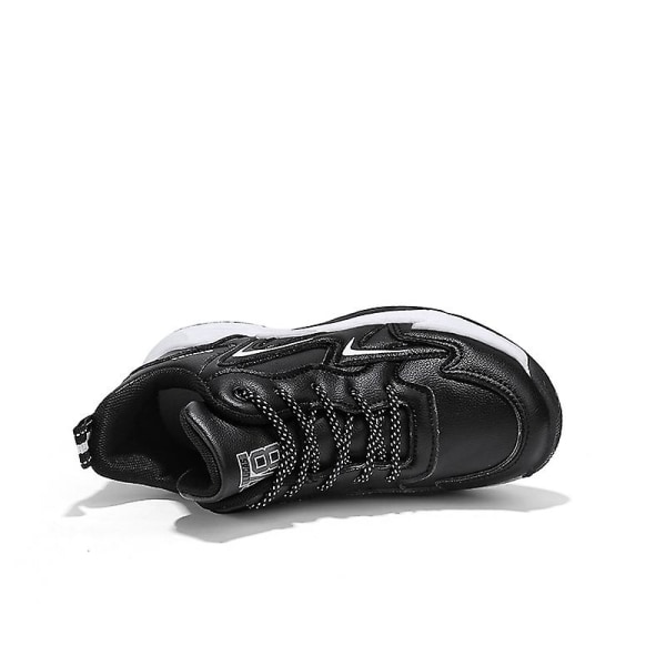 Barn Sneakers Pojkar Basketskor Halkfria Barn Sportskor 3Bl115 Black 34