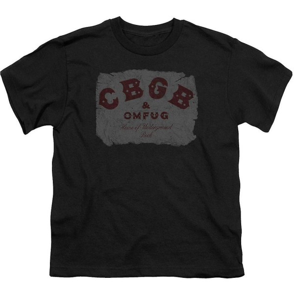 Cbgb Crumbled Logo Youth T-shirt S