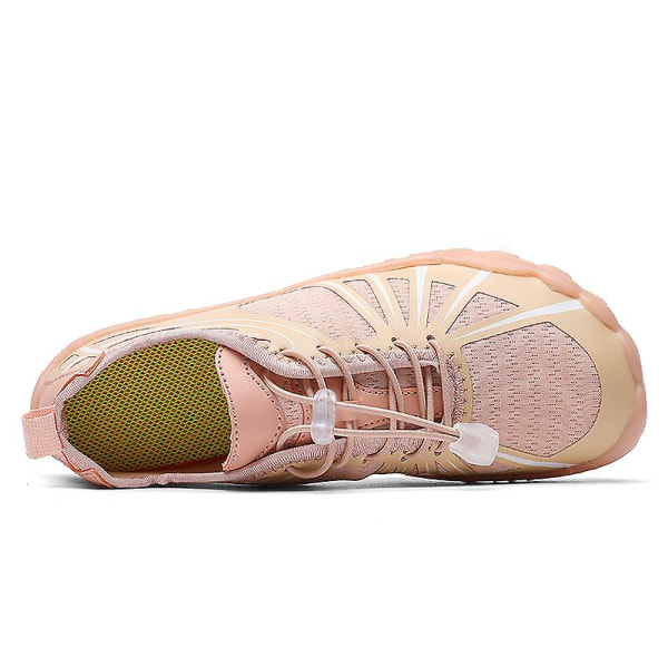 Vattenskor för män Quick-Dry Aqua Yoga Skor Barefoot Beach Sport Skor Yj6261 Beige 35