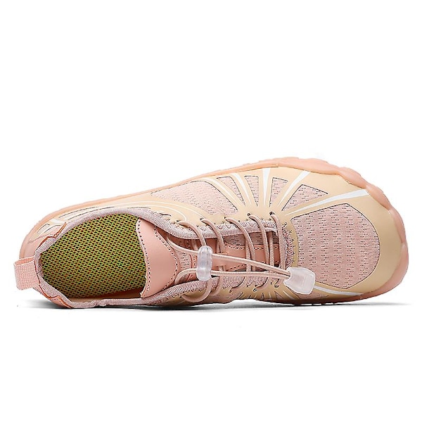 Vattenskor för män Quick-Dry Aqua Yoga Skor Barefoot Beach Sport Skor Yj6261 Beige 37