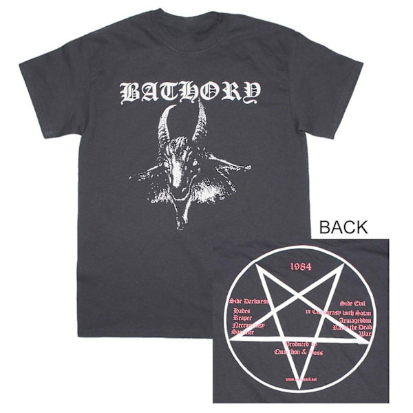 Bathory T-tröja Bathory getlogotyp L