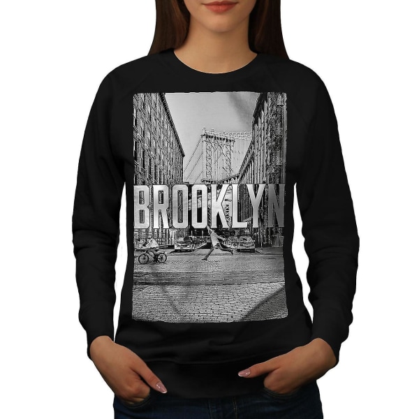 Brooklyn Urban Street Women Blacksweatshirt S