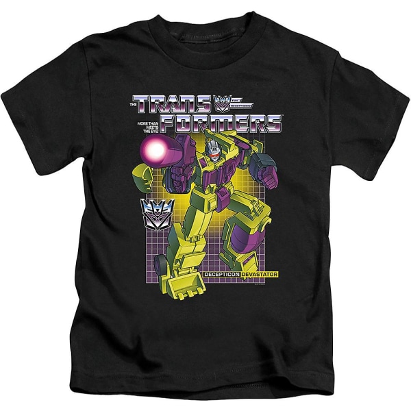 Youth Decepticon Devastator Transformers tröja M