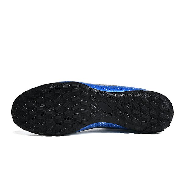 Fotbollsskor för män Spikes Fotbollsskor för ungdomar Stövlar Athletic Sneaker 3D2188 Blue 42