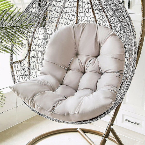 Basket Egg Stol Sittdynor Trädgårdshängmatta Cradle Pads Only Mat white