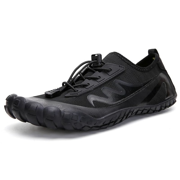 Vattenskor för män Quick-Dry Aqua Yoga Skor Barefoot Beach Sportskor Yjs202 Black 35