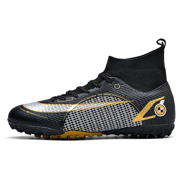 Fotbollsskor för damer Spikes Fotbollsskor för ungdomar Stövlar Athletic Sneaker 3C2588G Black 40