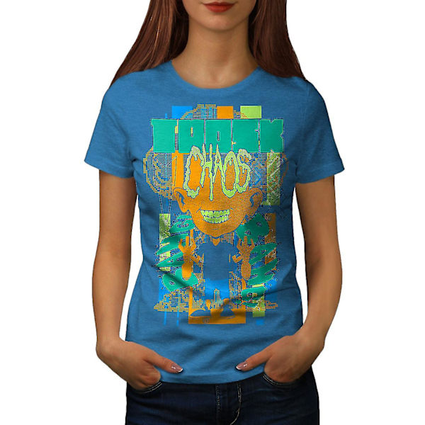 Chaos Zombie Dead Mode Kvinnor Royal Bluet-shirt M