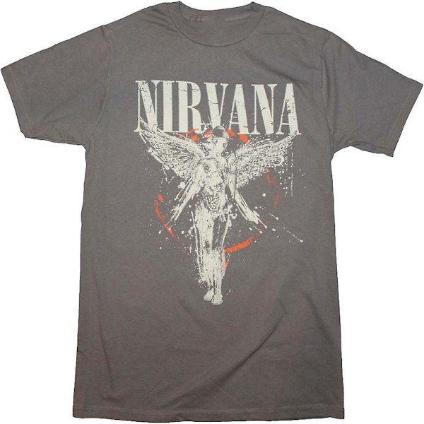 In Utero Nirvana T-shirt Dark Gray M