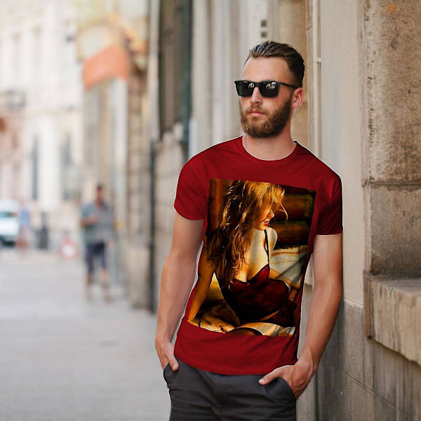 Underkläder Erotisk Girl Men T-shirt L