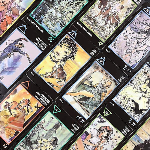 2020 högkvalitativa nya tarot av Manara-kort av Milo Manara Pdf-guidebok spelkort för festspel49st Ts11
