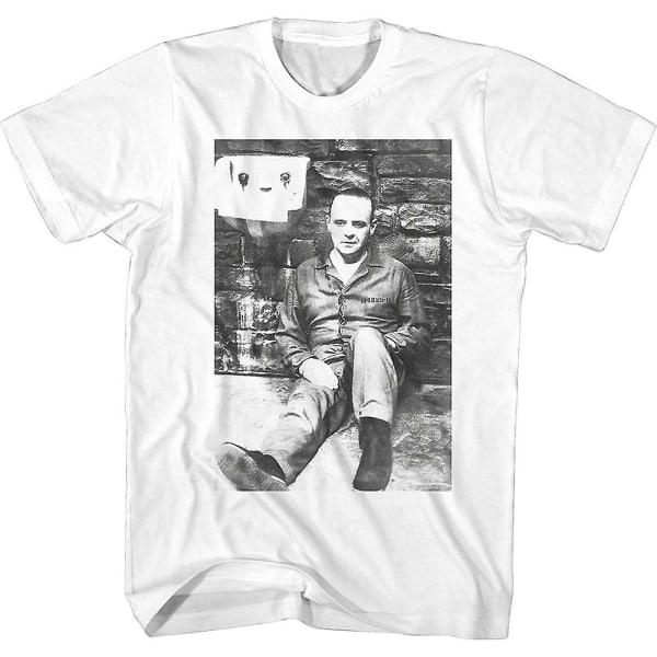 Hannibal Lecter Prison Number Silence of the Lambs T-shirt White XL