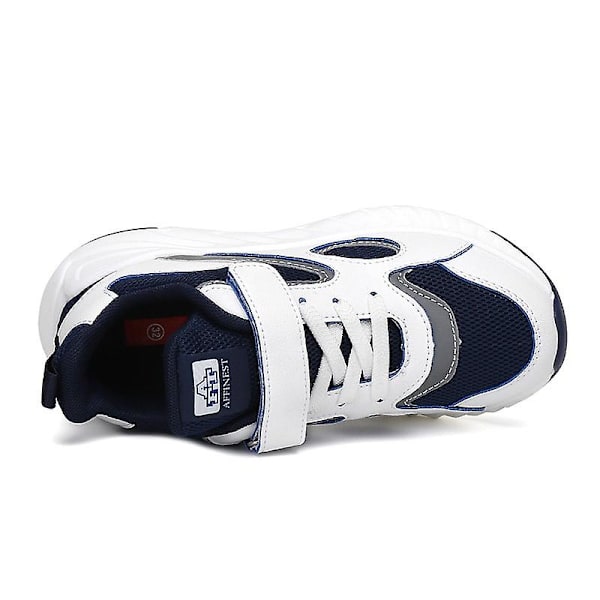 Barn Sneakers Pojkar Flickor Andas löparskor Mode Sportskor K851 Blue 30