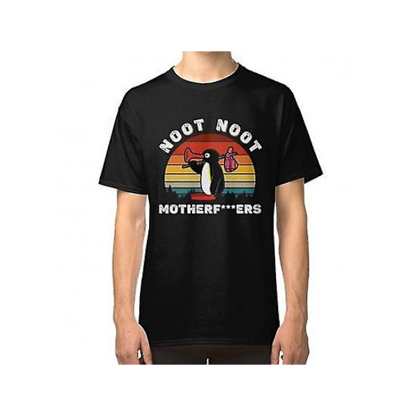 Noot Noot Pingu skjorta Noot Meme Present, Pingu Noot Noot Motherf T-shirt kläder M