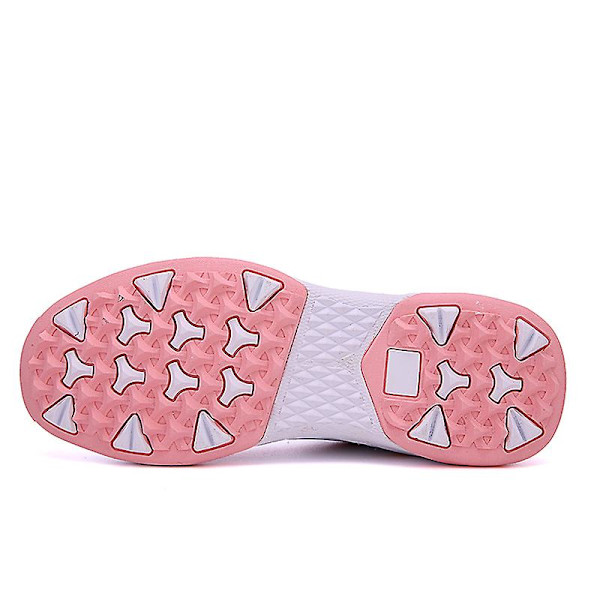 Herr Sport Löparskor Golfskor Halkfria Sneakers Fr21818 Pink 41