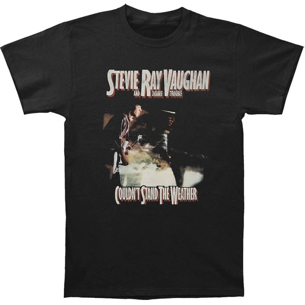 Stevie Ray Vaughn kunde inte stå ut med vädret T-shirt M