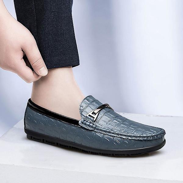 Herr Casual Skor Kohud Modeskor Fr8176 Blue 41