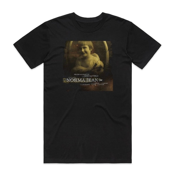 Norma Jean välsigna martyren och kyssa barnet T-shirt Svart XXL