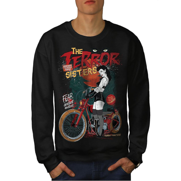 The Terror Sisters Men Blacksweatshirt S