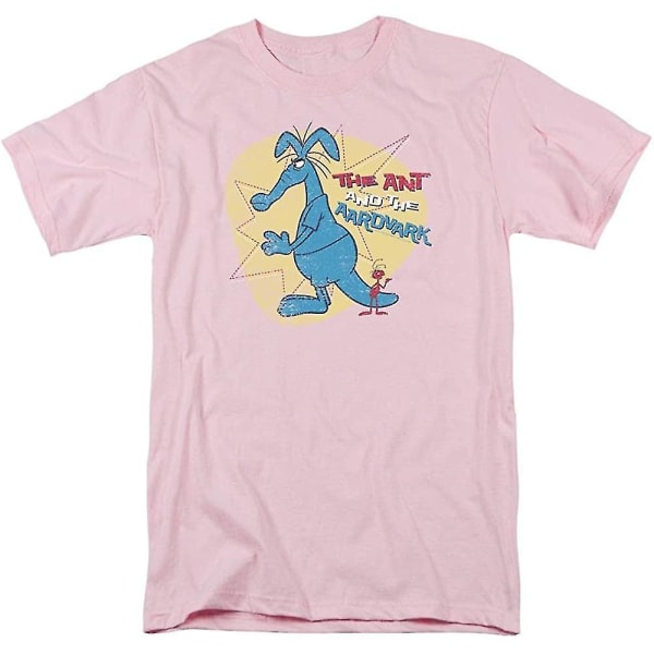 Sons Of Gotham Pink Panther Myra och Aardvark T-shirt med normal passform för vuxna Large