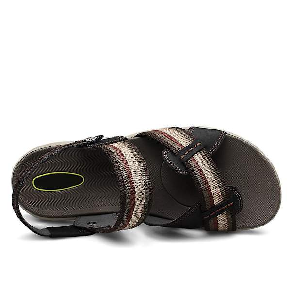 Herrsandaler Mjuka strandskor Surfingsporttofflor Fritidsskor för casual 1308 41