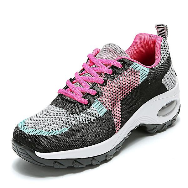 Damsneakers Andas löparskor Mode Sportskor 3A917 BlackPink 41
