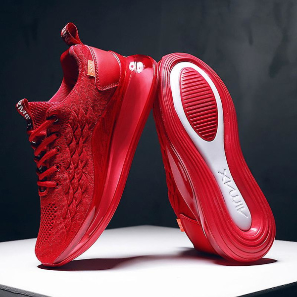 Herrsneakers Air Sports löparskor 2C6857 Red 44