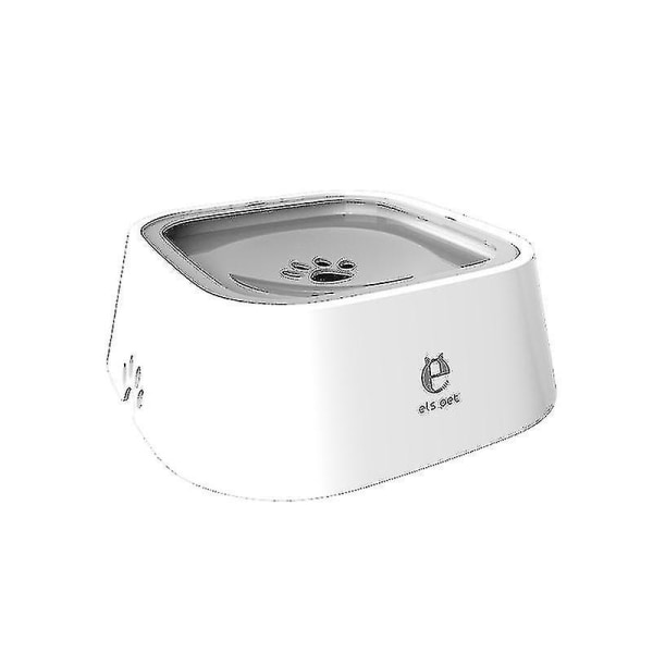 Hundvattenskål, Hundskål utan spill Pet Water Bowl 35oz, Långsam vattenmatare
