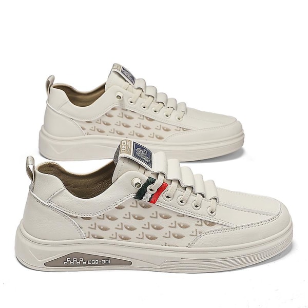 Herr Dam Sneakers Andas löparskor Mode Sportskor Yj1660 Khaki 43