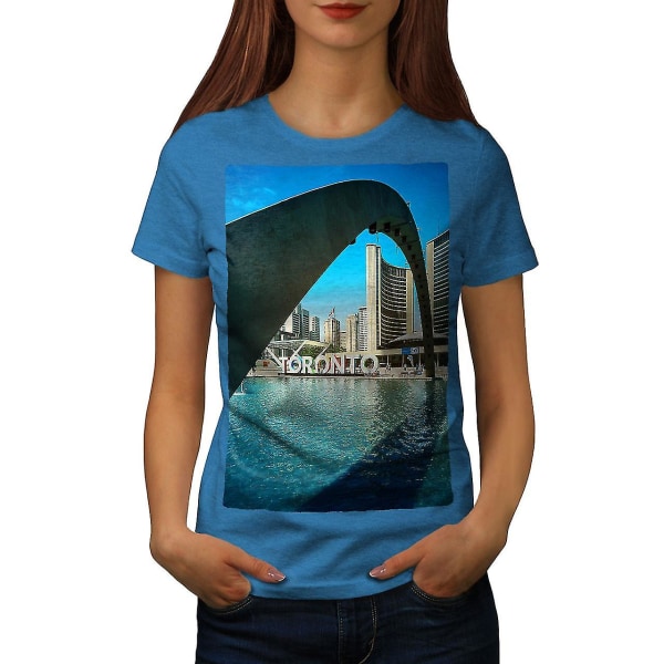 Toronto City Ca Mode Dam Royal Bluet-shirt 3XL