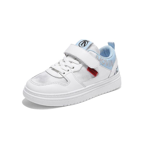 Sneakers för barn Andas Pojkar Flickor Skateboard Skor Löparskor Aj610 WhiteBlue 28