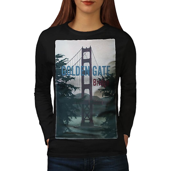 Golden Gate Urban City Långärmad T-shirt för kvinnor M