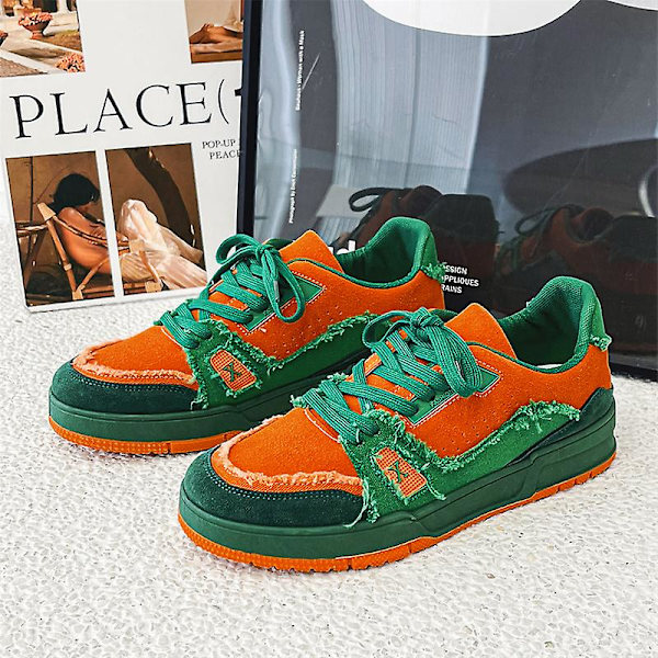 Herr Sneakers Andas Herr Skateboard Skor Löparskor 2Iv09 Orange 41