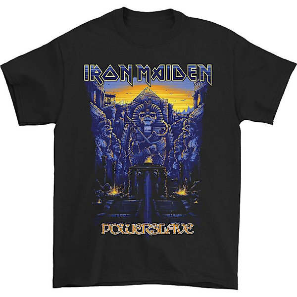 Iron Maiden Dark Ink Powerslave V1 T-shirt M