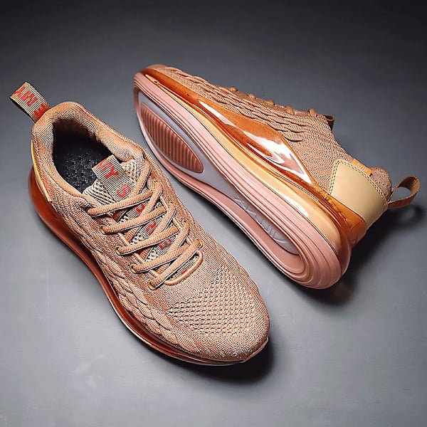 Herrsneakers Air Sports löparskor 2C6857 Brown 43
