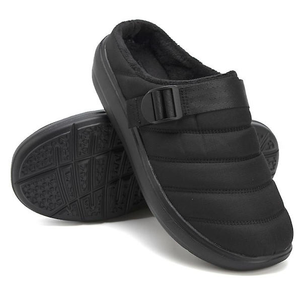 Herr bomullstofflor Varma vinterhalkfria skor Hk999 Black 37